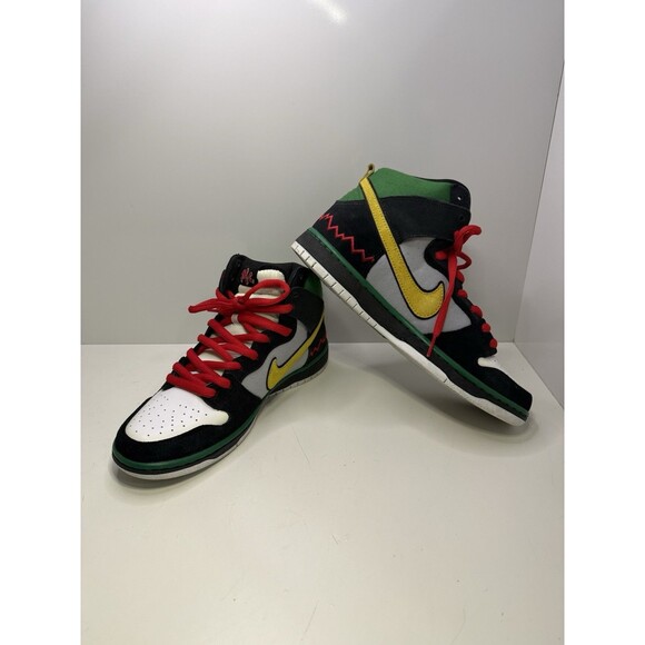 Nike SB Dunk High Premium Mcard 554673-001 Size 10.5 w/ Box Excellent - Picture 1 of 14